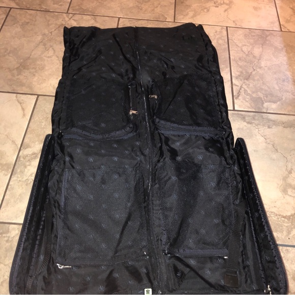 Valentino coupeau Paris  Wheeled Compact Garment Bag Suitcase, Luggage Rare Big - Picture 10 of 16